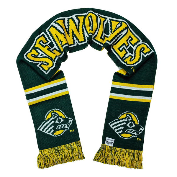 Alaska Anchorage Scarf - UA Anchorage Seawolves Knitted Classic ...