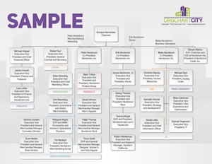 Organization Chart Report Structure