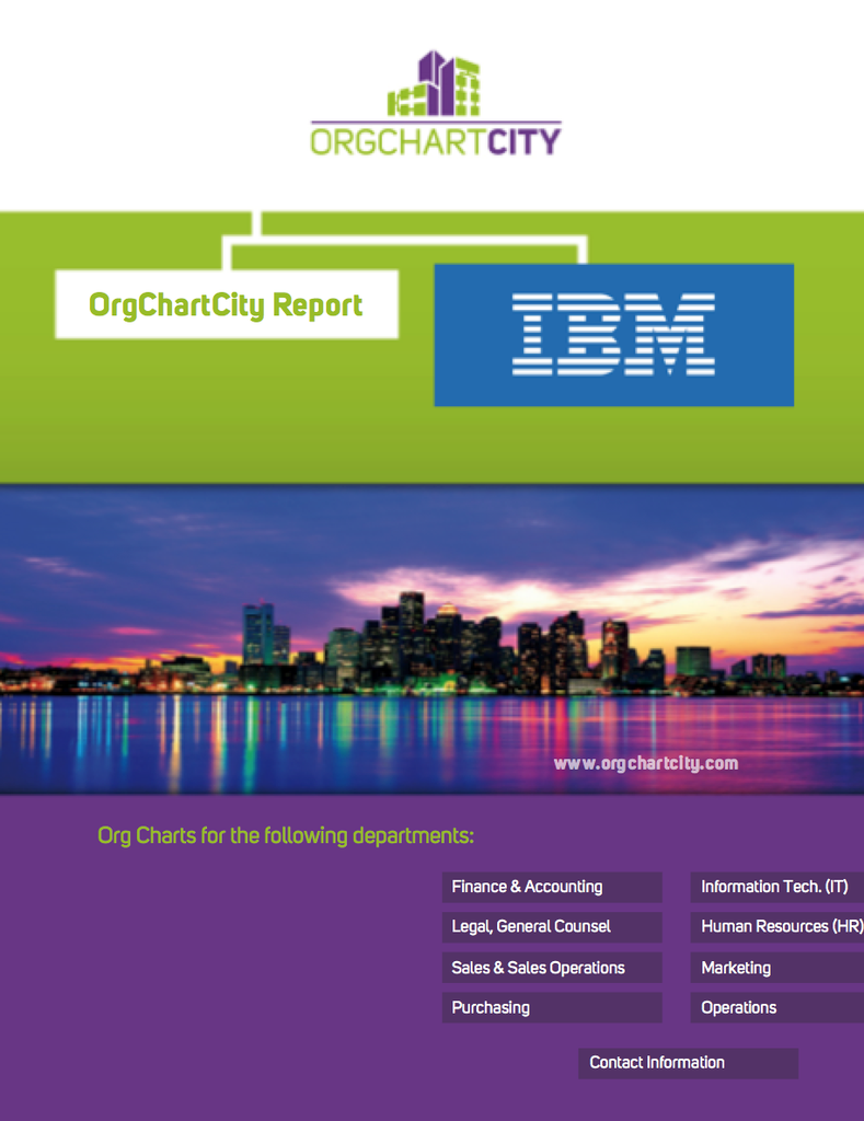 Ibm Corporate Structure Chart