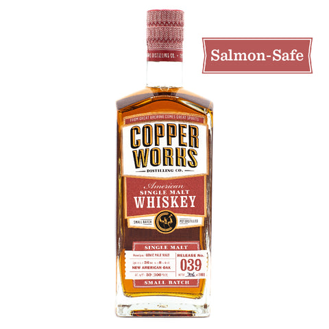 Copperworks American Single Malt Whiskey Release 039 (750ml)