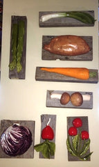 Carol Cline Fruits and Veggies, Collection 2016