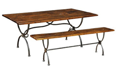 Reclaimed Wood - Console Table and Bench