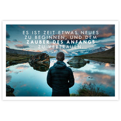 Sprüche und Zitate auf Premium Poster