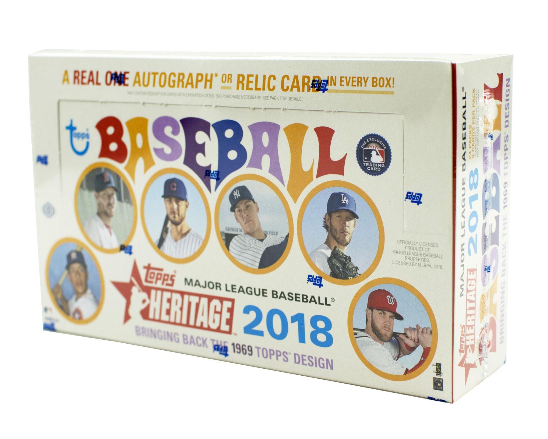 2018 Topps Heritage Baseball Hobby Box Miller's Sports World