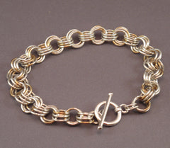 3-in-3 Chain Maille Bracelet