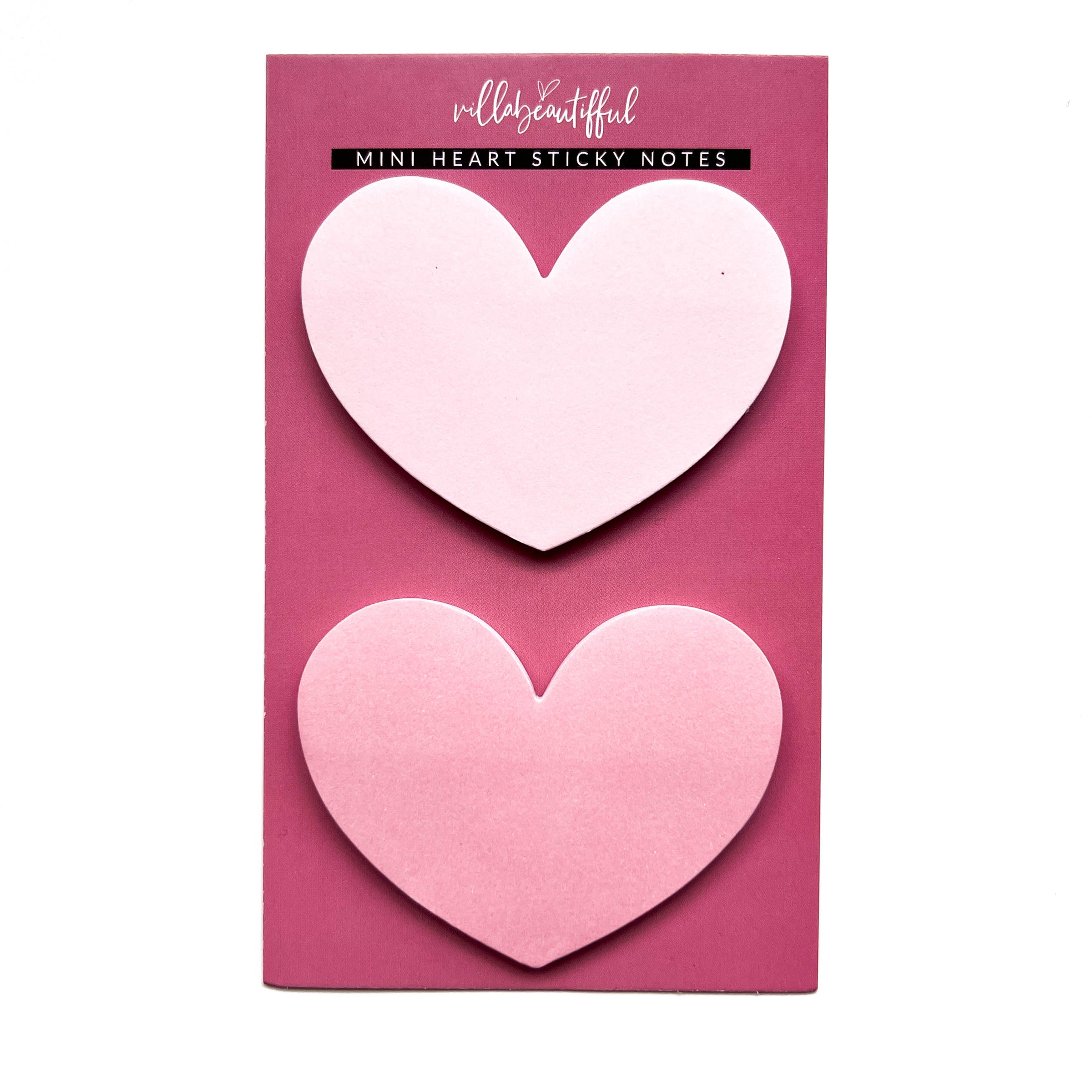 Shaped Sticky Notes | Hearts – villabeauTIFFul