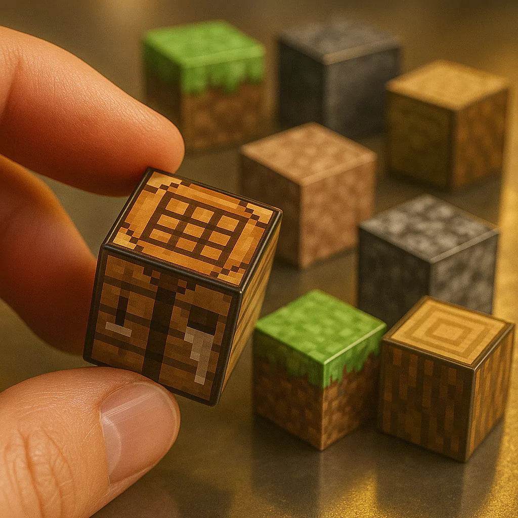 Bloc magnétique Minecraft