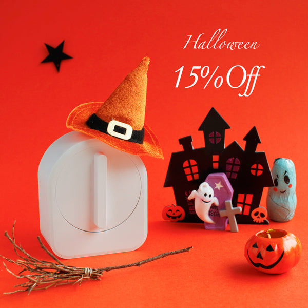 white sesame smart lock halloween discount