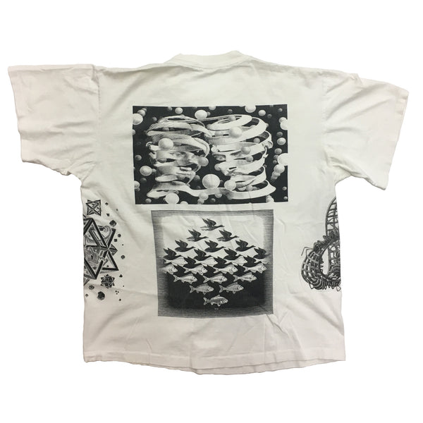 VINTAGE M.C. ESCHER ALL OVER PRINT T-SHIRT – Ignored Prayers