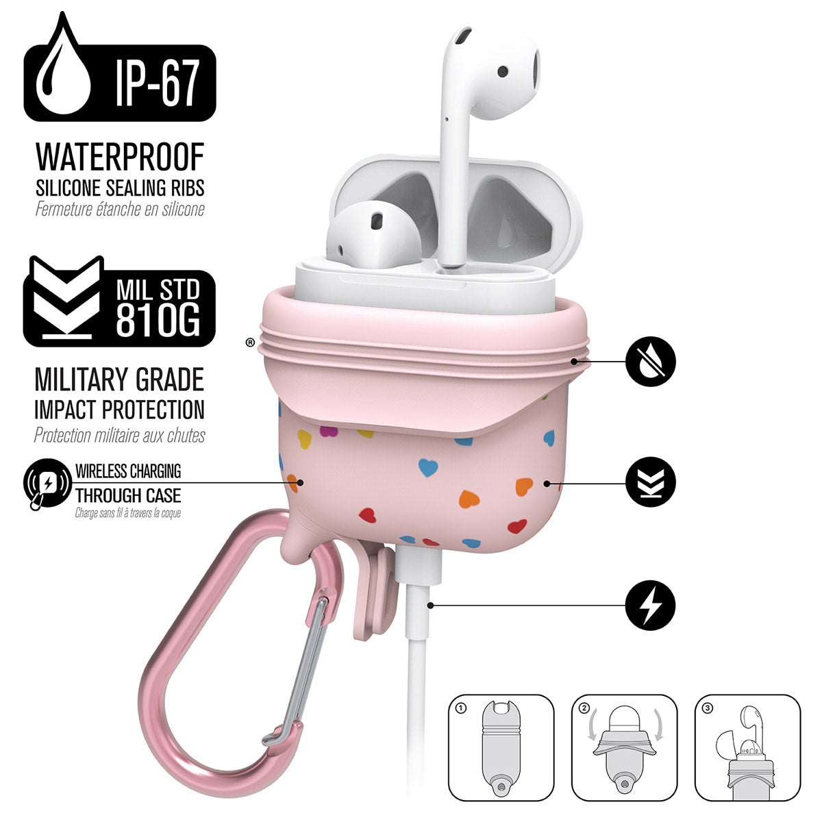 Funda Waterproof Special Editionde Catalyst para los AirPods (3.ª generación)  - Multicolor - Apple (ES)