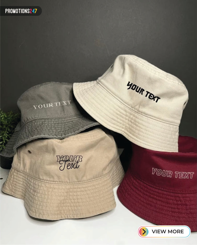 Custom Bucket Hats  Design Personalized Bucket Hats Online