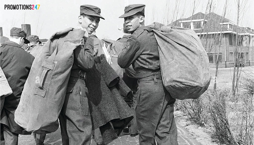 history of duffle bags