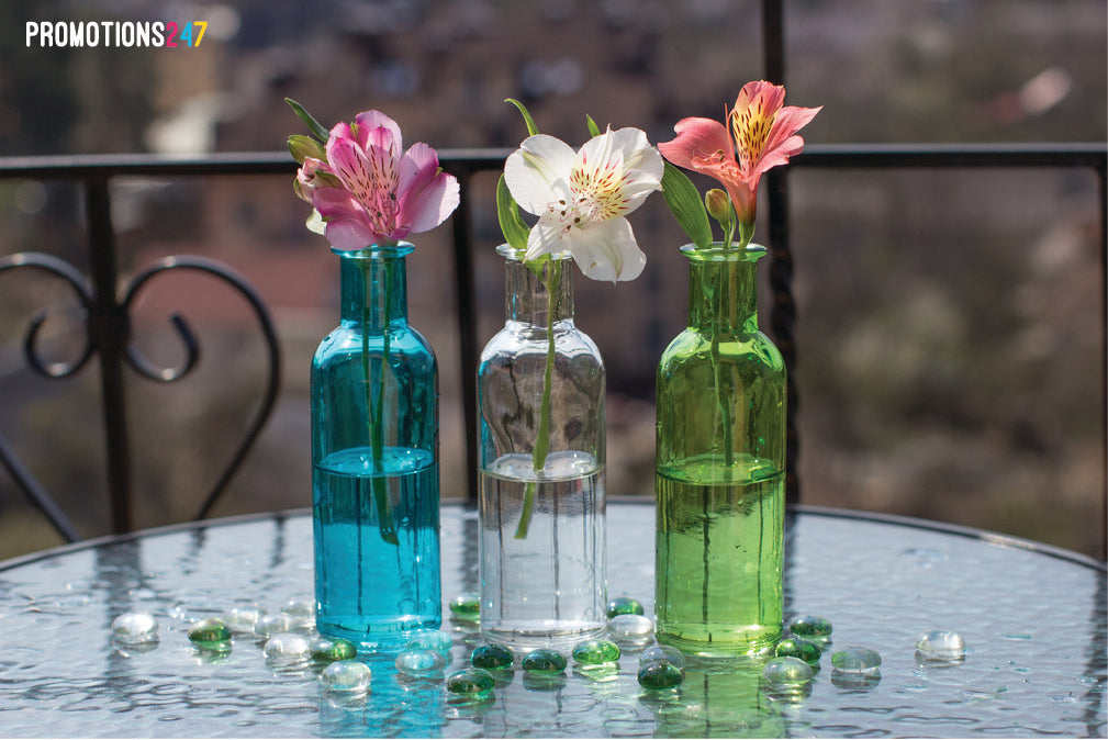 waste bottles in to attractive vase