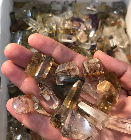 crystals at the tuscon gem show