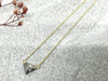 Little Salt and Pepper Rosecut Diamond Necklace - 14k gold | Little Rock Collection necklace Amanda K Lockrow