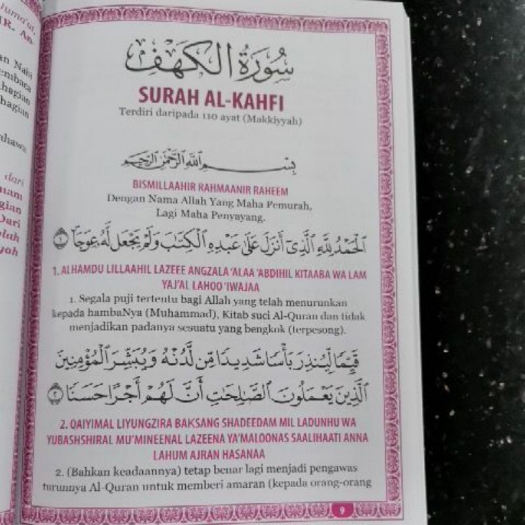 Kumpulan Surah Surah Pilihan Berserta Rumi Buat Si Manja