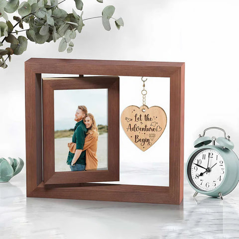 Idea for Home Decor – Rotating Floating Frame for Couples