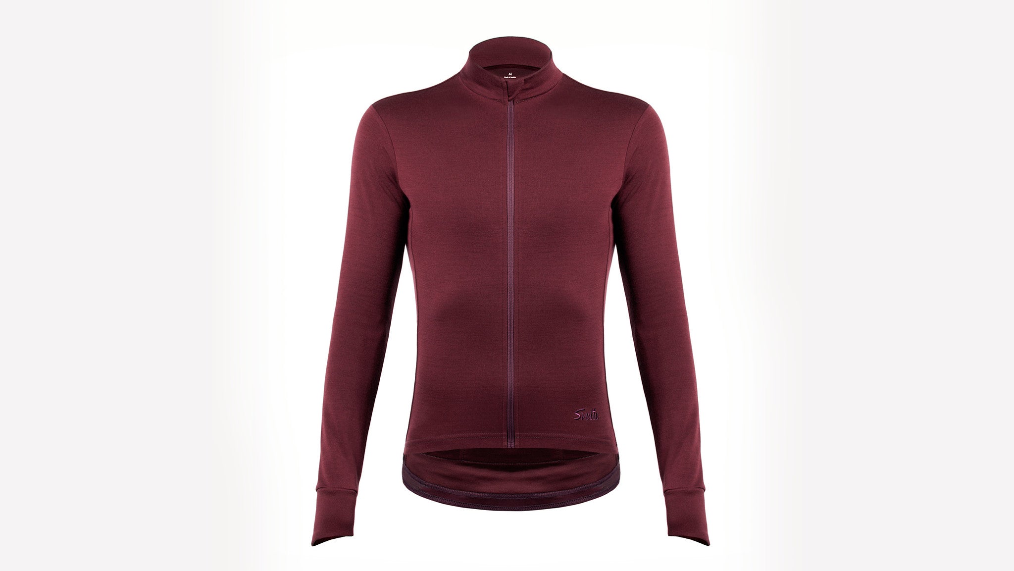 burgundy cycling jersey