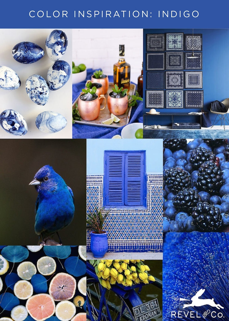 Revel & Co's Color Inspiration: Indigo