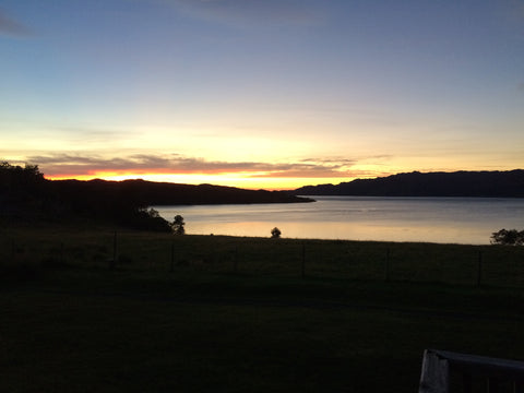 24 hrs of Ben Damph, Painting Outside.  Light Chasing Colours in Wester Ross, Loch Torridon