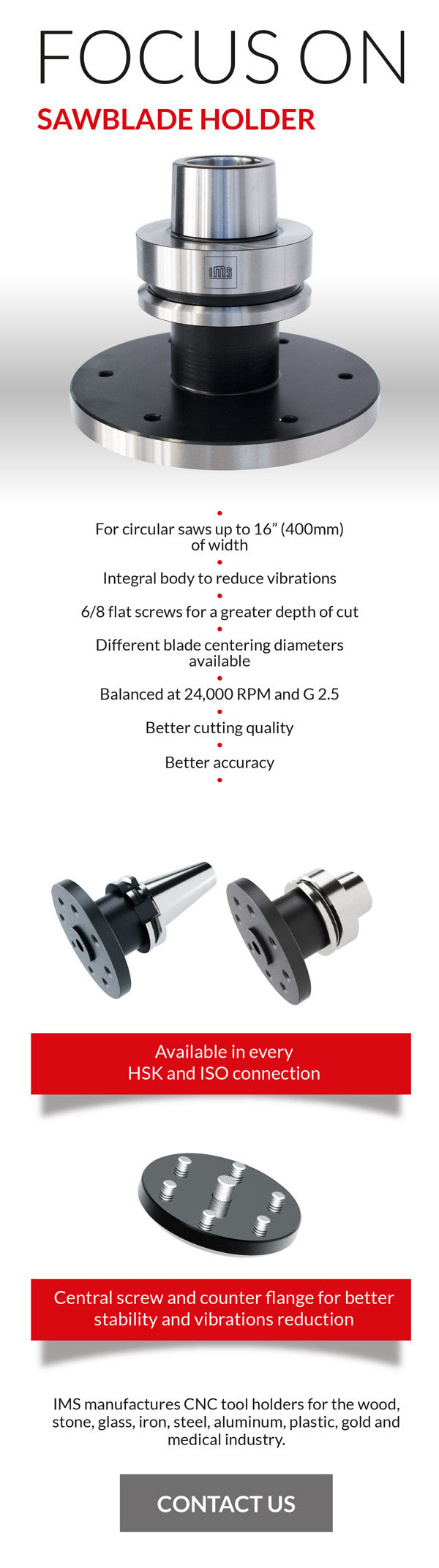 FOCUS ON: Sawblade Holder