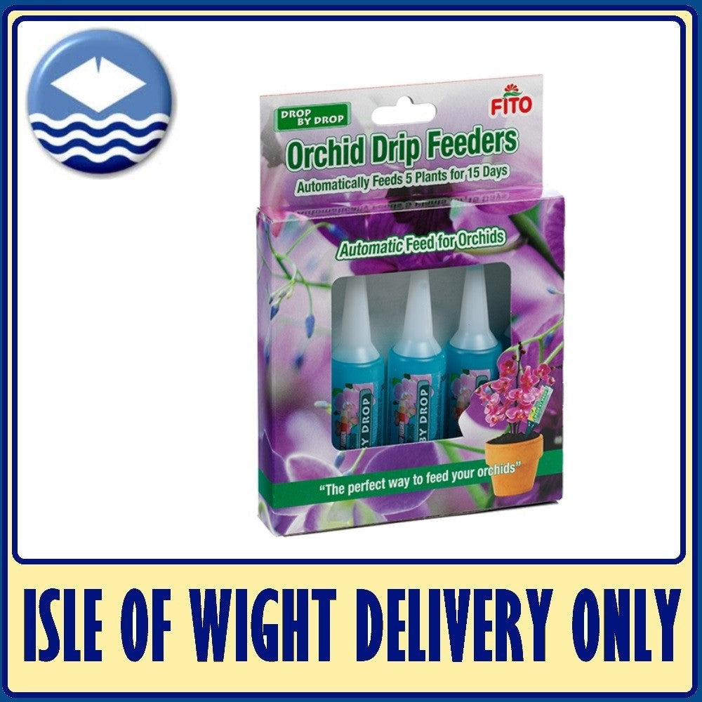 Fito Orchid Drop By Drop Drip Feeders Pack Of 5 5 X 32ml Feeders