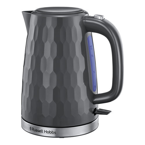 Russell Hobbs Textures Kettle, 1.7 Litre - White