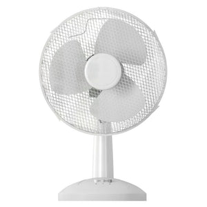 Oscillating Desk Fan 16 White W Hurst Son Iw Ltd