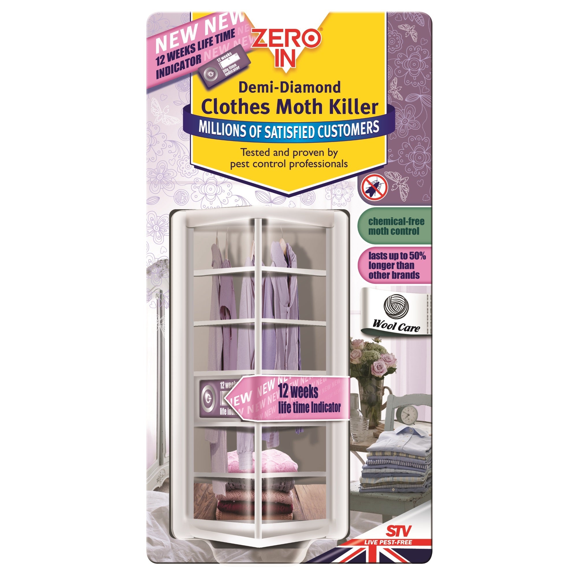 Zero In Clothes Moth Killer Spray (ZER428)