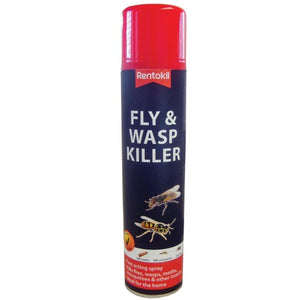 Rentokil PSF126 Fly & Wasp Killer 300ml Aerosol