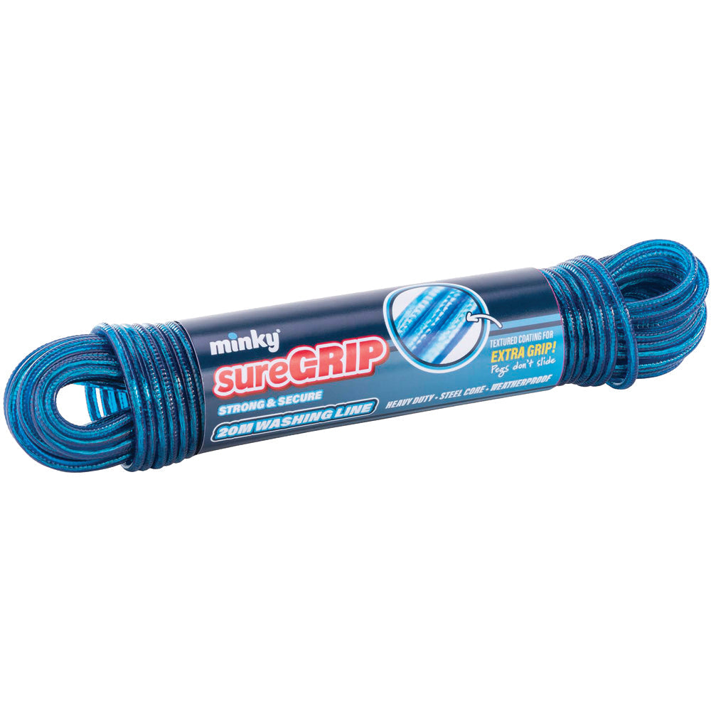 St Helens ClothesWashing Line Rope 20M Length Blue
