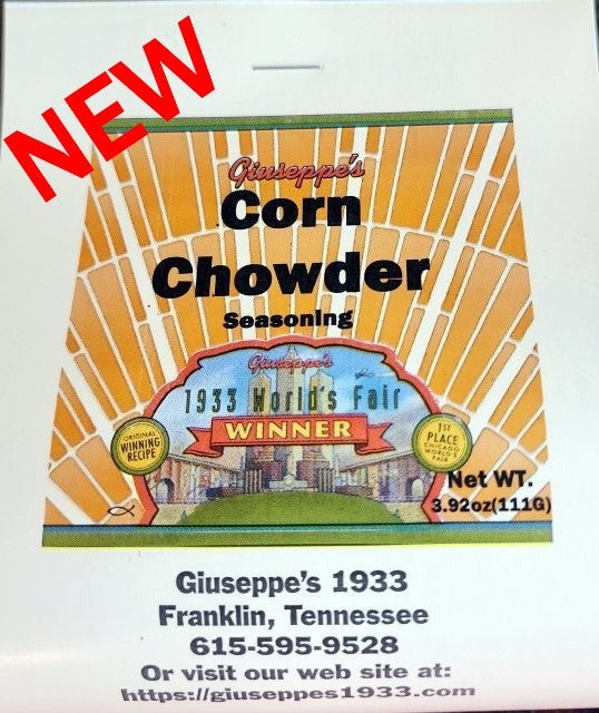 Corn Chowder Soup Seasoning Pack