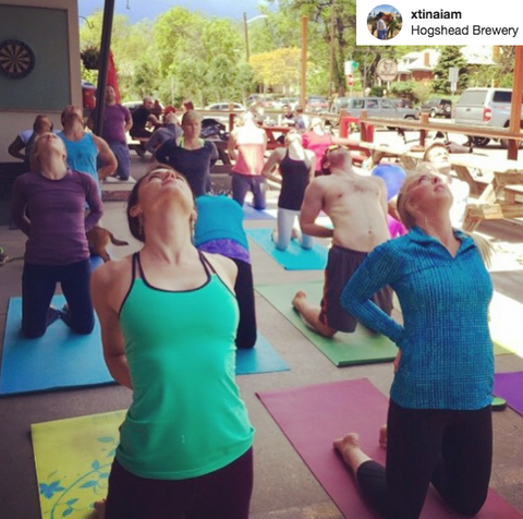 hogshead brewery yoga