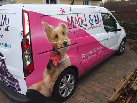 Mabel's Side of Mabel & Mu's Van