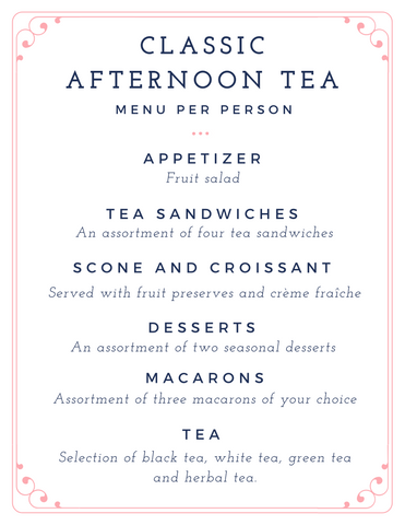 Classic Afternoon Tea