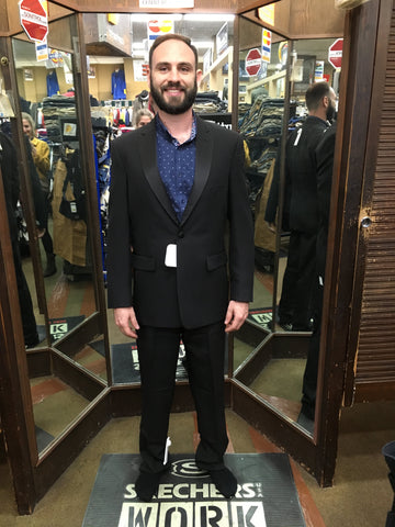 cheap polyester tux rental