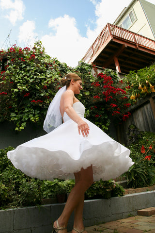 sustainable wedding dress petticoat