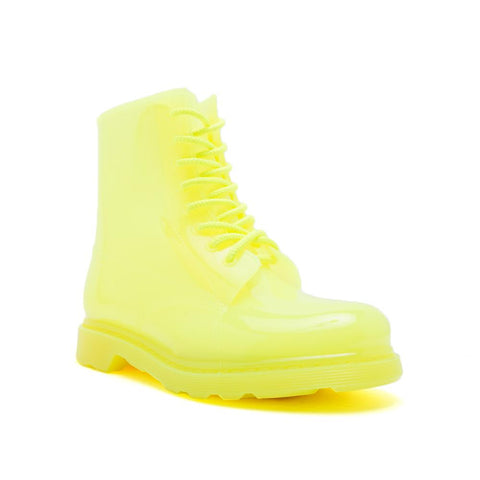 neon color boots