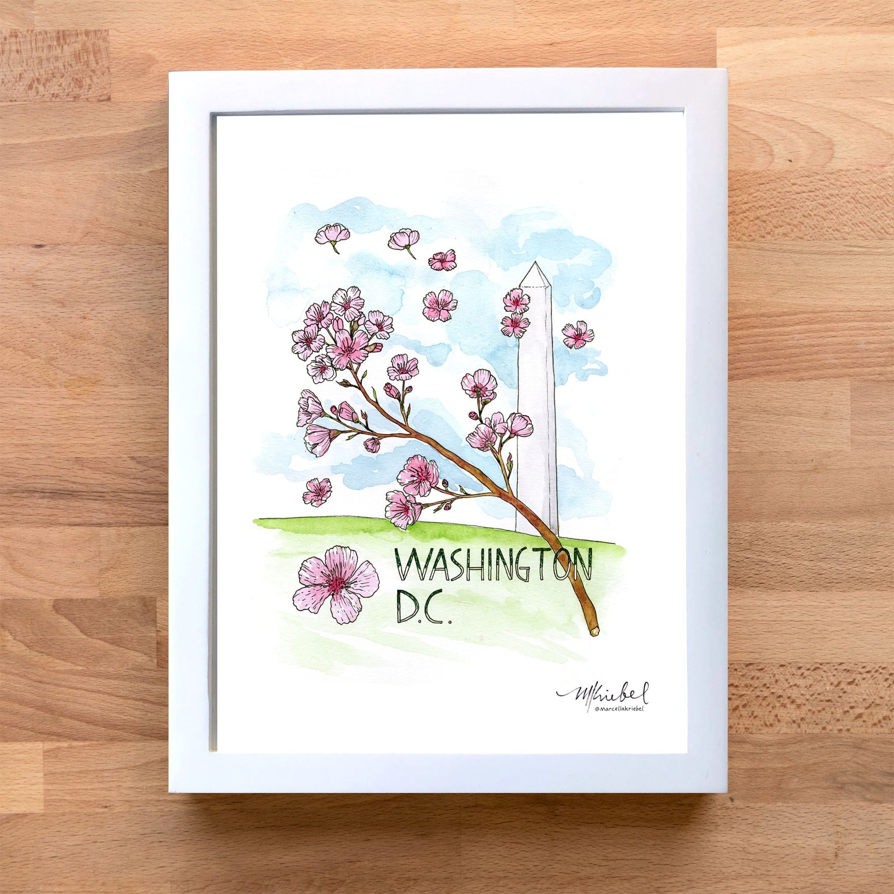 From the Garden, Spring Watercolor & Guache Floral Prints – shopbdt