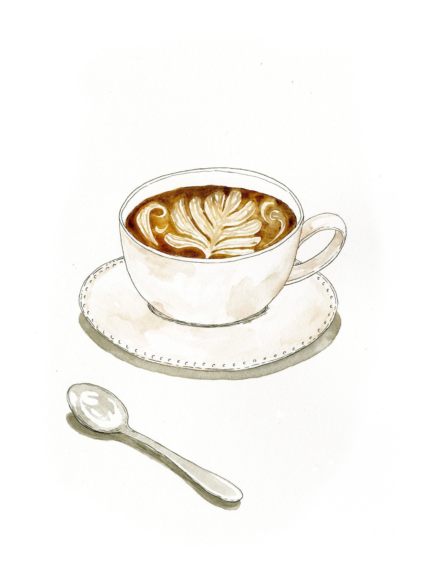 Cappuccino Art Print