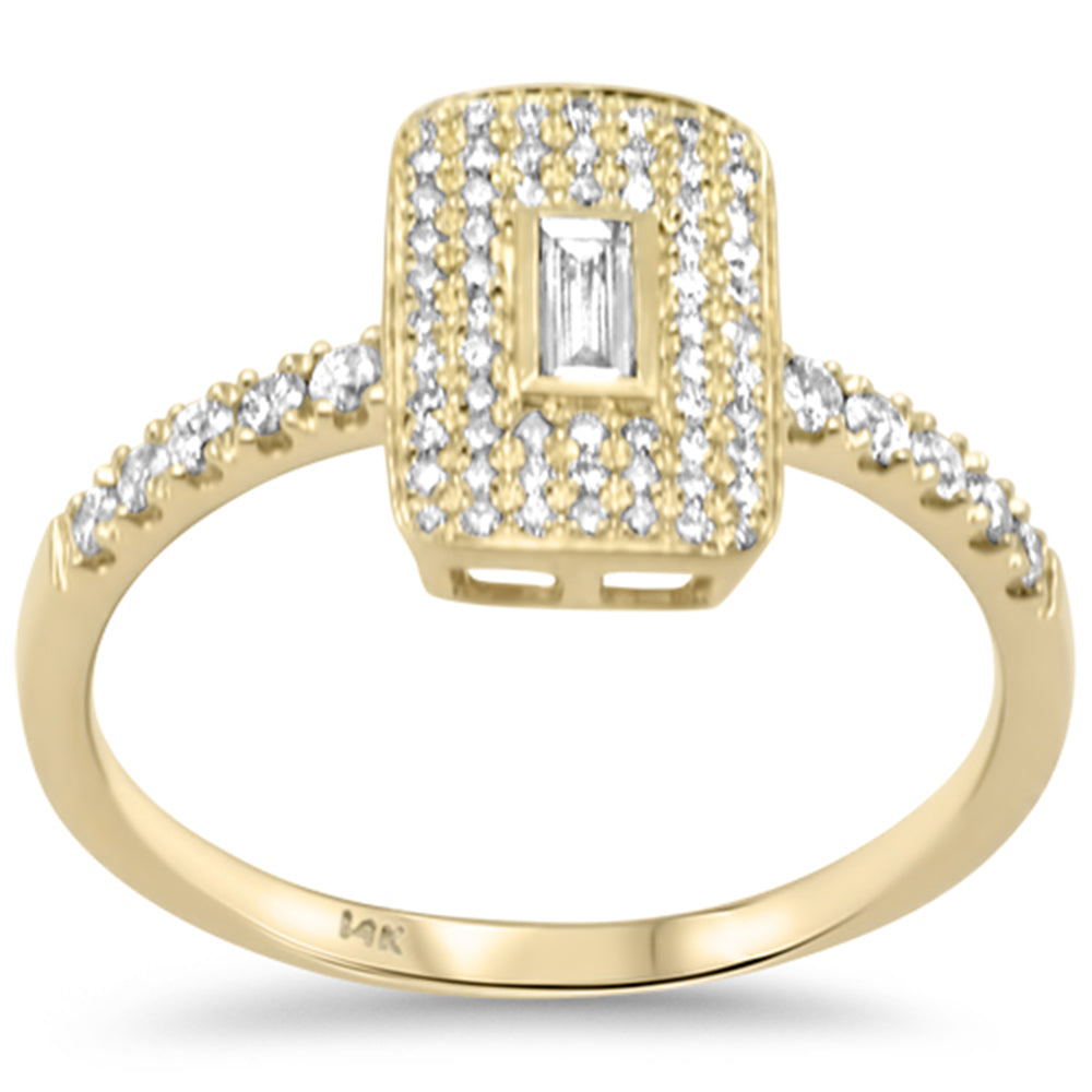 SPECIAL!  .42ct G SI 14K Yellow Gold DIAMOND Ladies Ring Size 6.5