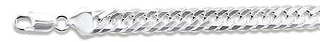 ''160 9.2MM DOUBLE Link .925 STERLING SILVER Chain 8-28'''' Available''