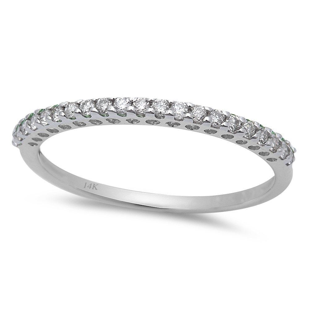 .16ct Diamond Classic Round WEDDING Band Ring