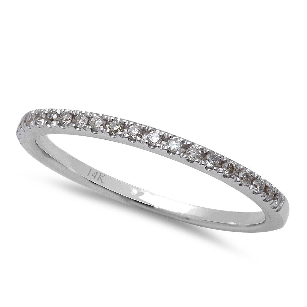 .13ct Round Diamond Pave Set Diamond WEDDING Anniversary Band Size 6.5