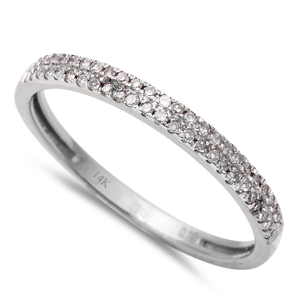 .15CT Round DIAMOND Pave Set DIAMOND Wedding Anniversary Band Size 6.5