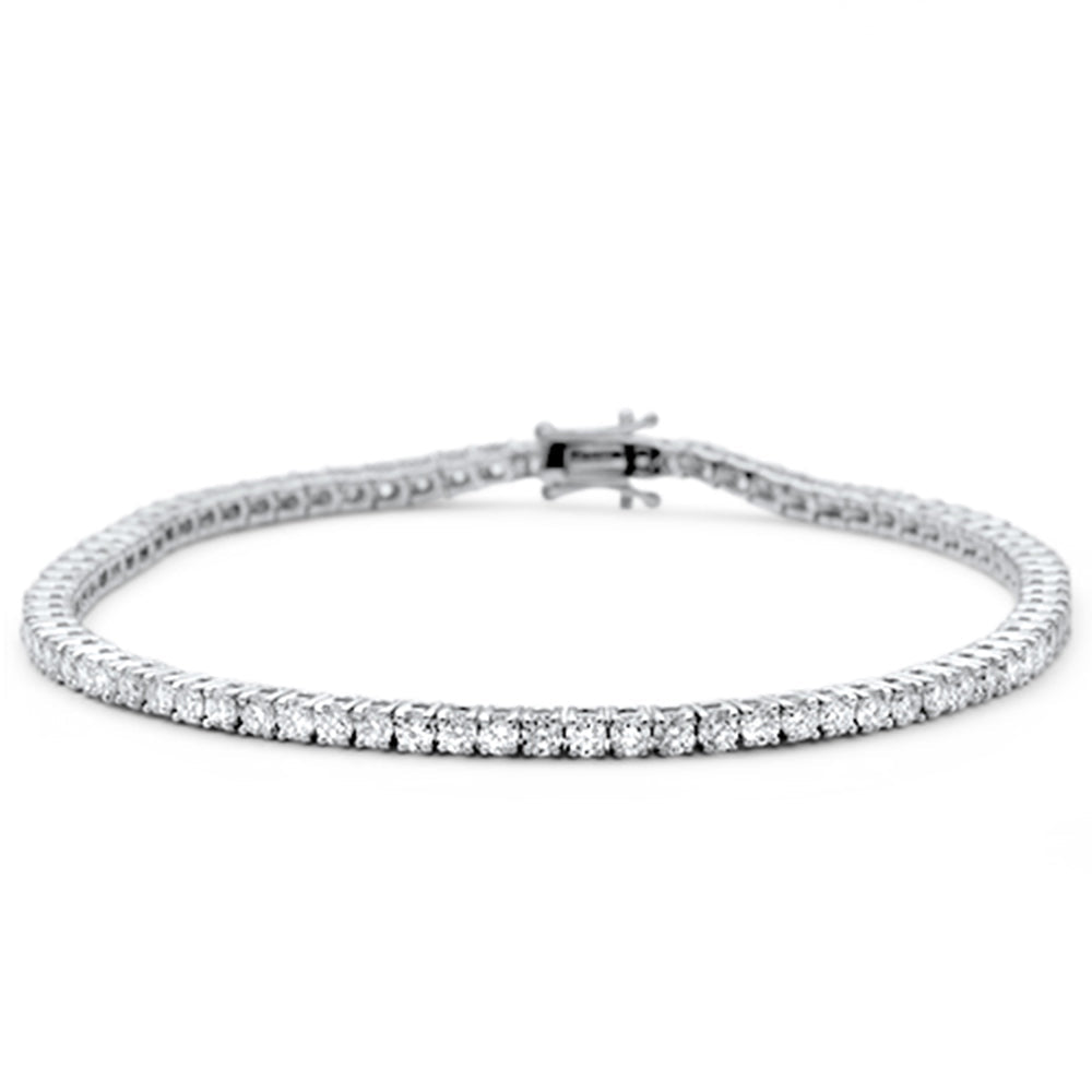 ''SPECIAL! 2.94ct 14KT White Gold Diamond TENNIS BRACELET 7''''''