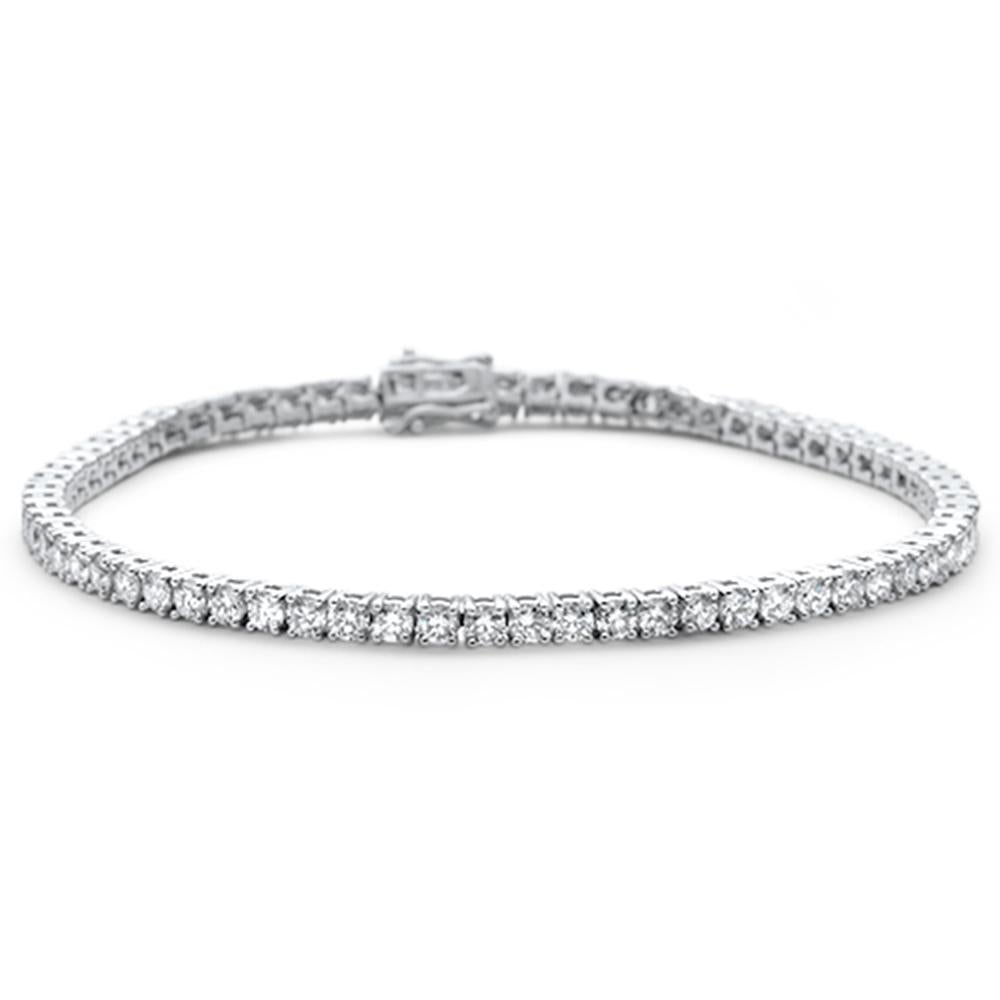 ''SPECIAL! 3.00ct 14KT White Gold Diamond TENNIS BRACELET 7''''''