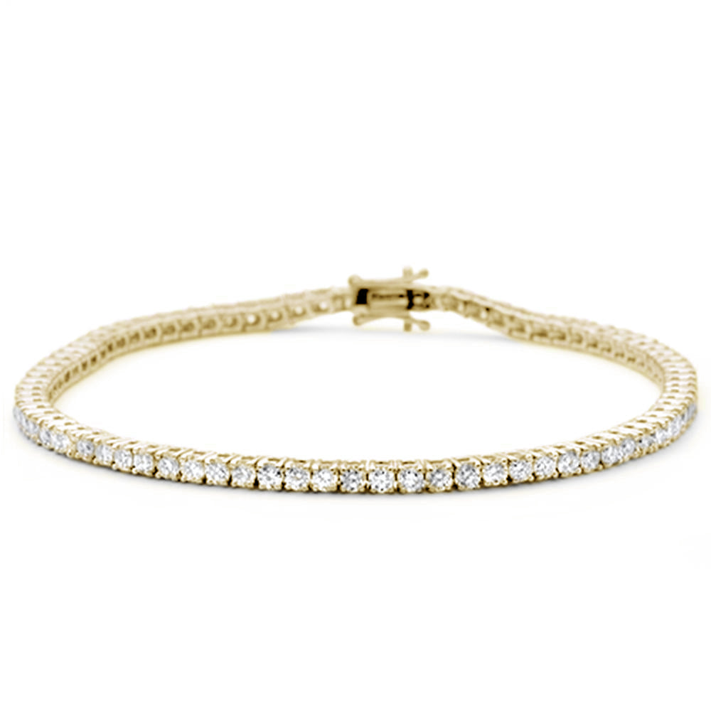 ''SPECIAL! 2.29ct 14KT Yellow Gold Diamond Tennis BRACELET 7''''''