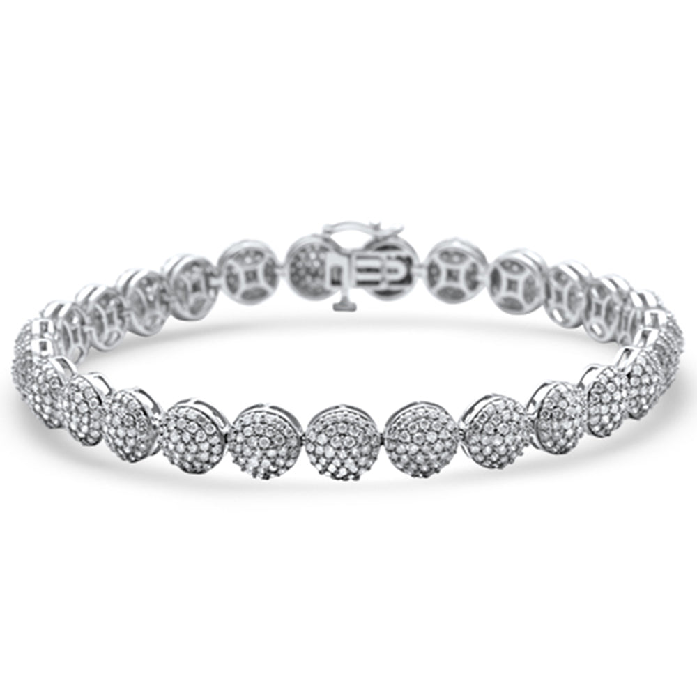 ''SPECIAL! 5.13ct G SI 14K White Gold  Round Shaped Tennis BRACELET''