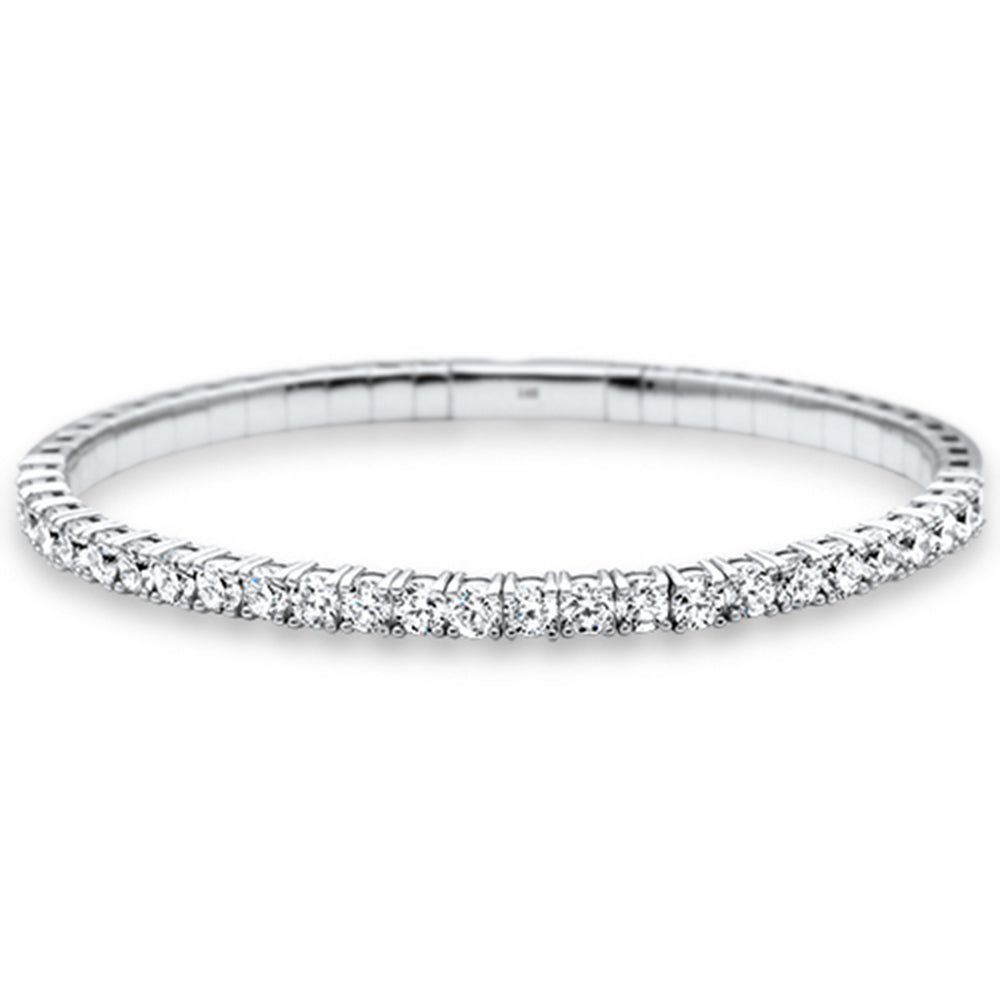 ''SPECIAL! 4.83ct G SI 14K White Gold Round DIAMOND Tennis Bracelet''